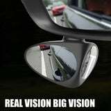 2 in 1 Car Blind Spot Mirror
